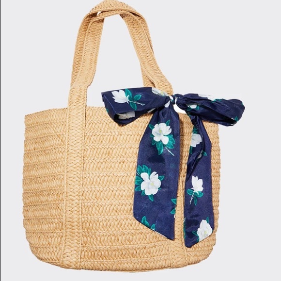 DRAPER JAMES WICKER PURSE - Picture 1 of 2